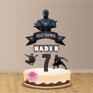 Spider-man negro cake Toppers cod AT467