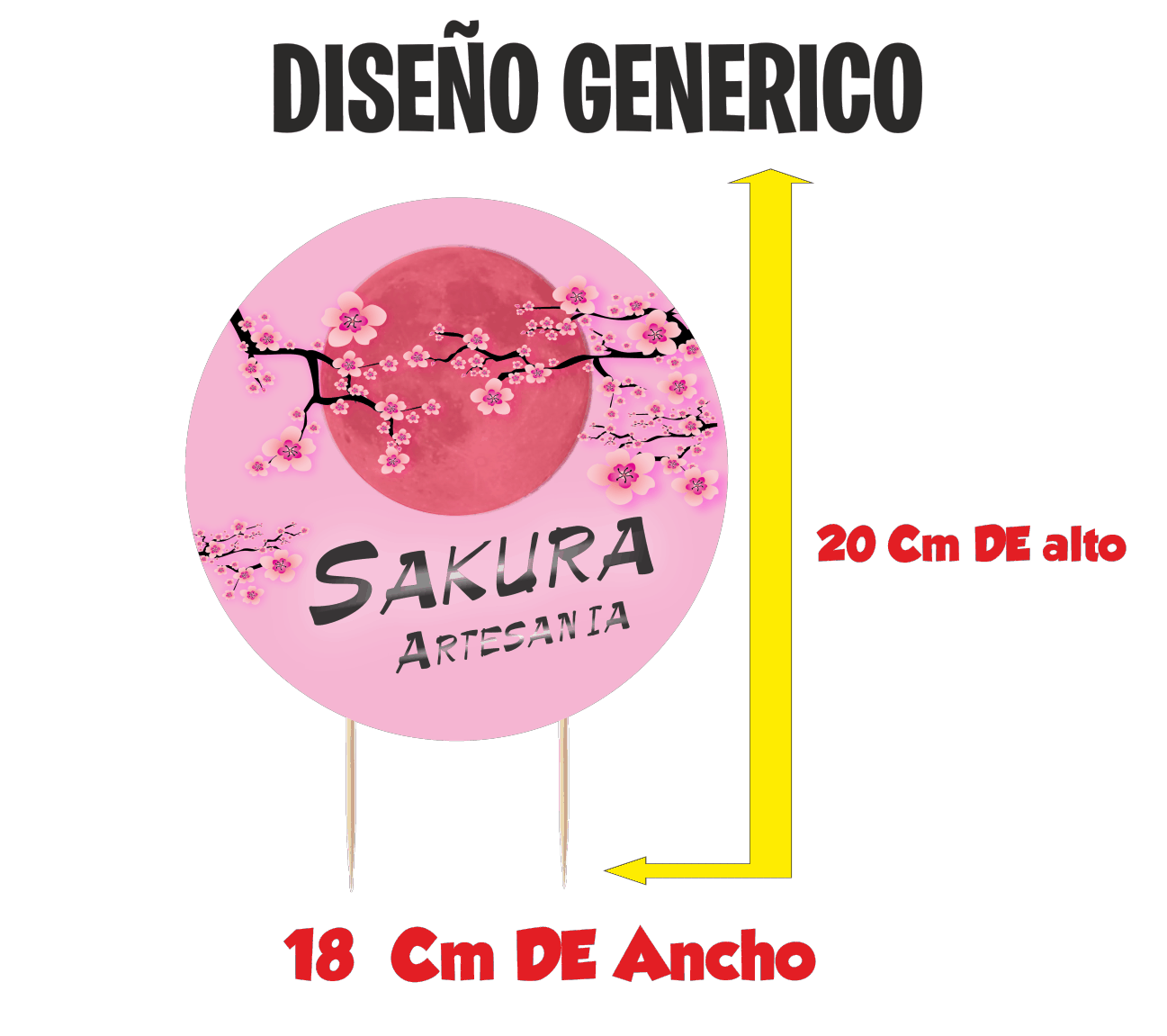 Pop its cake Toppers cod AT452 - Imagen 2