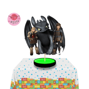 Chimuelo Centro de mesa