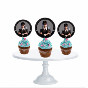 Cupcake topper Merlina x10u