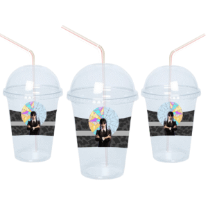 Merlina Vasos con cupula x10 (Sorbitos de regalo)