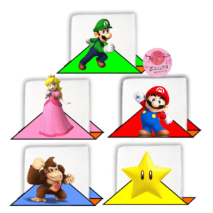 Servilleteros Mario Bros sv022