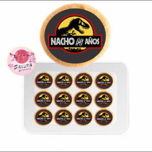 Galletas Jurassic Park pack x12