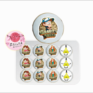 Galletas Gravity Falls pack x12