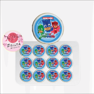 Galletas Héroes en Pijama pack x12