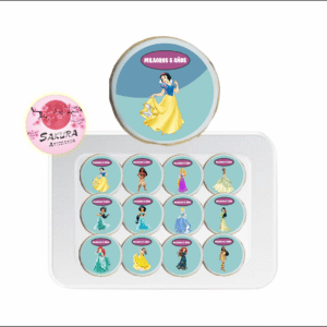 Galletas Princesa Blanca Nieves pack x12