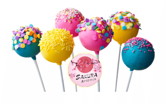 Cake pop Multicolores
