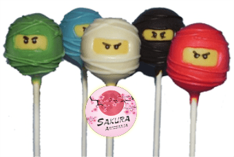 Cake pop Lego Ninjago