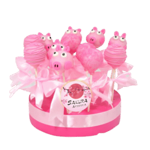 Cake pop Peppa Pig