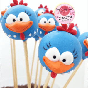 Cake pop Gallina Pintadita