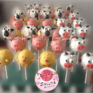 Cake pop La Granja de Zenon