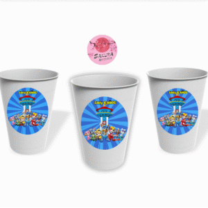 Vasos Patrulla Canina Might Pus pack x10