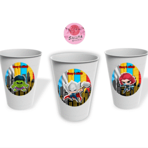 Vasos Avengers pack x10