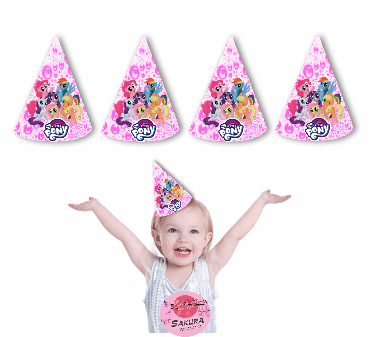 My Little Pony Gorros conos