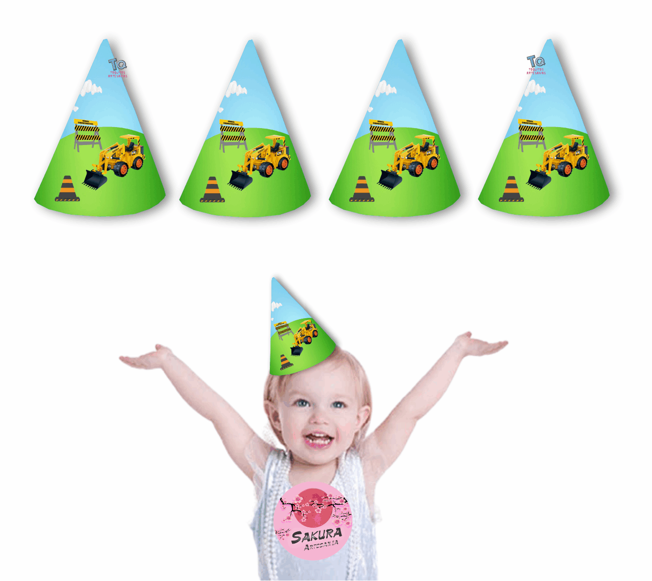 Tractor Gorros conos