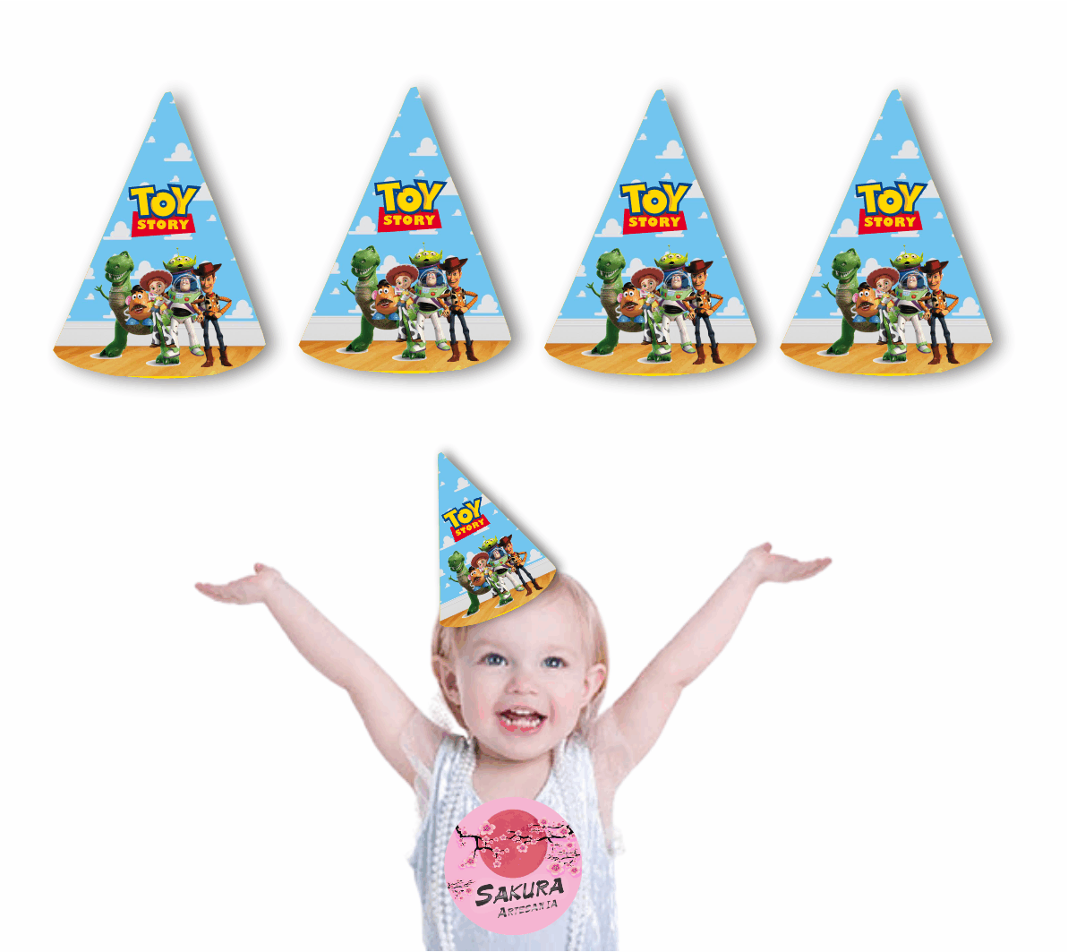 Toy Story Gorros conos