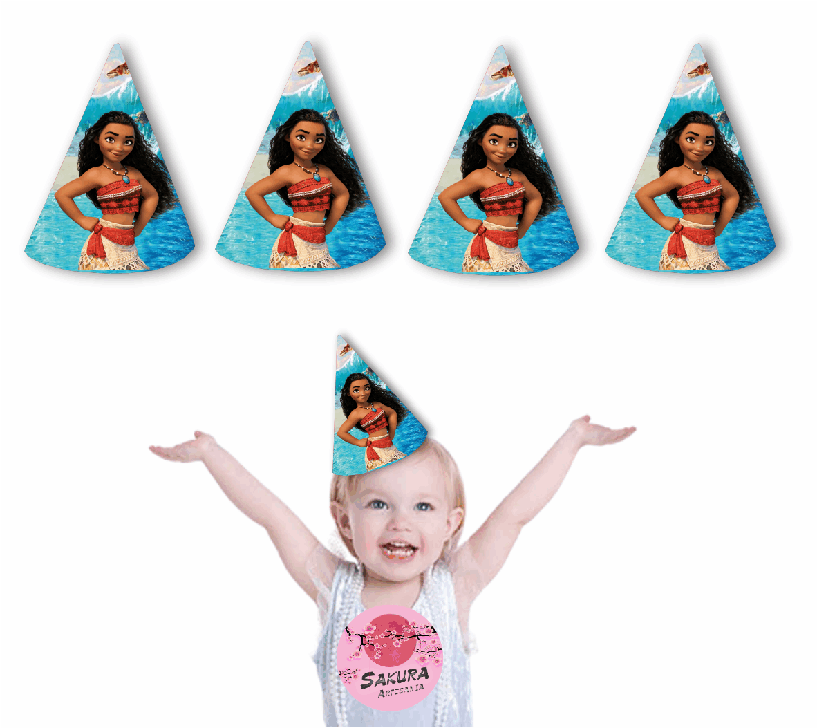 Moana Gorros conos