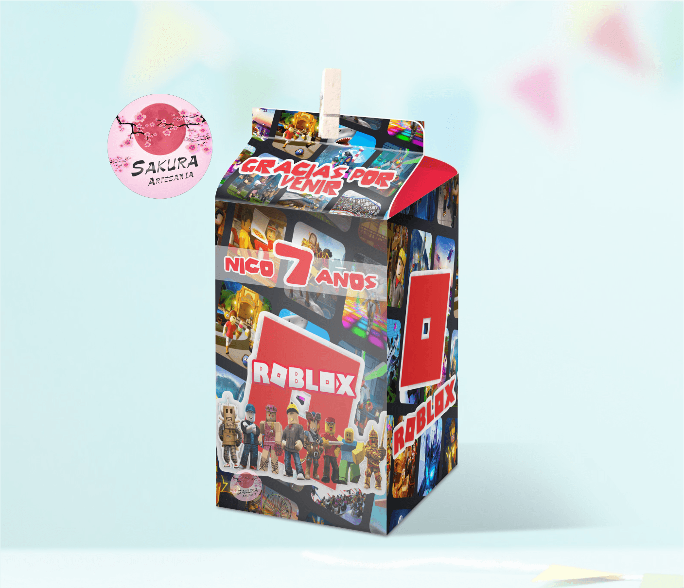 Roblox caja souvenirs