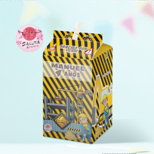 construcción caja souvenirs