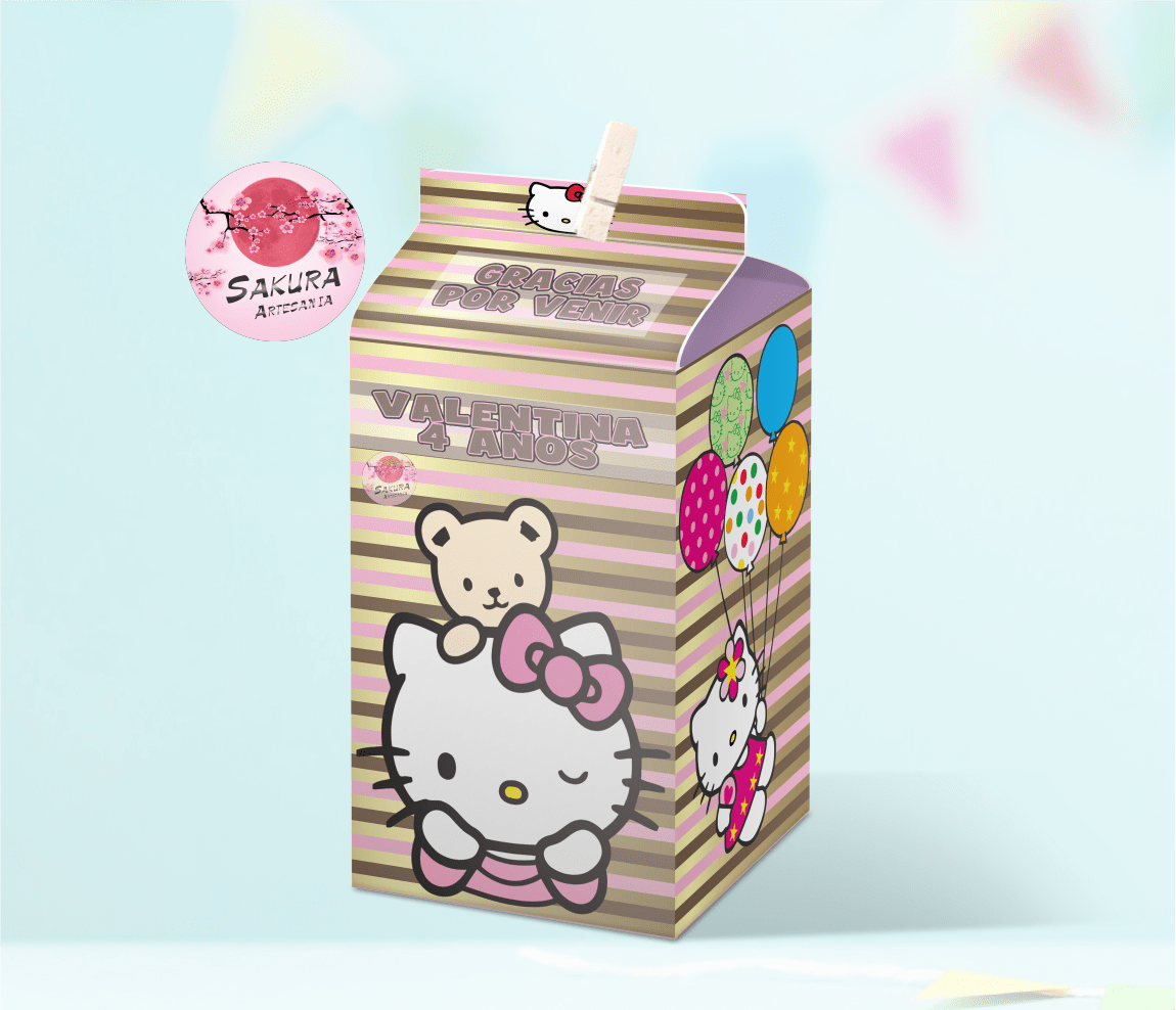 Hello Kitty caja souvenirs