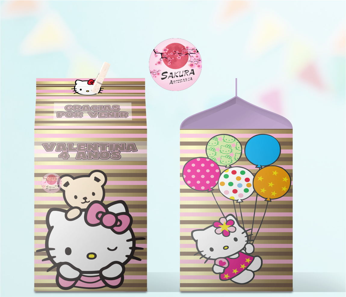 Hello Kitty caja souvenirs - Imagen 2