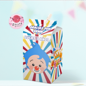 Payaso Plim Plim caja souvenirs