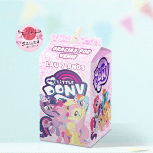 My Little Pony caja souvenirs