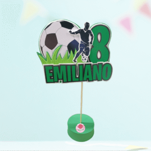 Futbol cake Toppers 3d