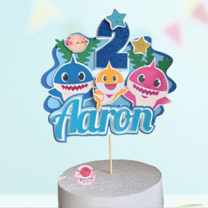 Baby Shark cake Toppers 3d