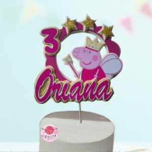 Peppa pig cake Toppers 3d