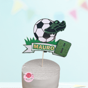 Futbol cake Toppers 3d