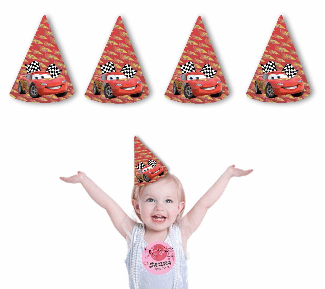 Cars Gorros conos