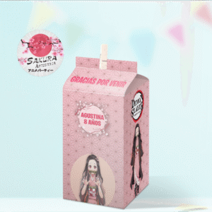 Nezuko demon slayer caja souvenirs