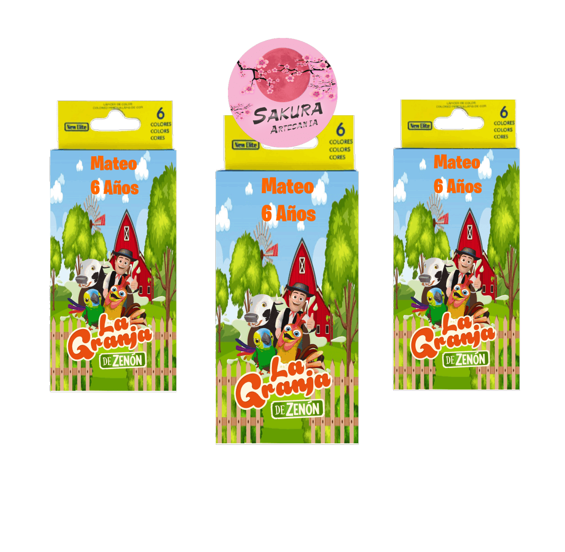 La Granja De Zeon Lapices De Colores
