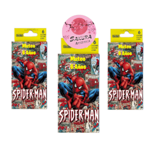 Spiderman Lapices De Colores