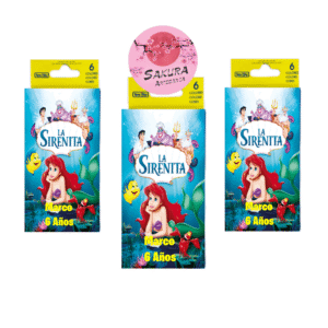 La Sirenita Lapices De Colores