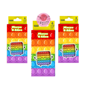 Pop its Lapices De Colores