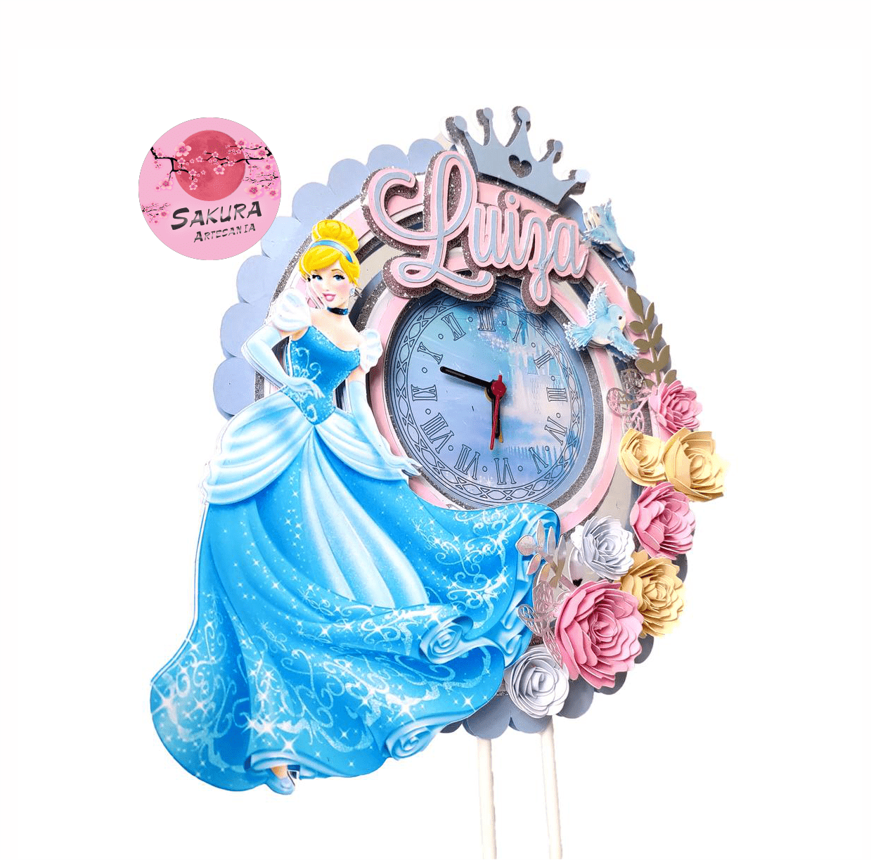 la cenicienta cake Toppers 3d