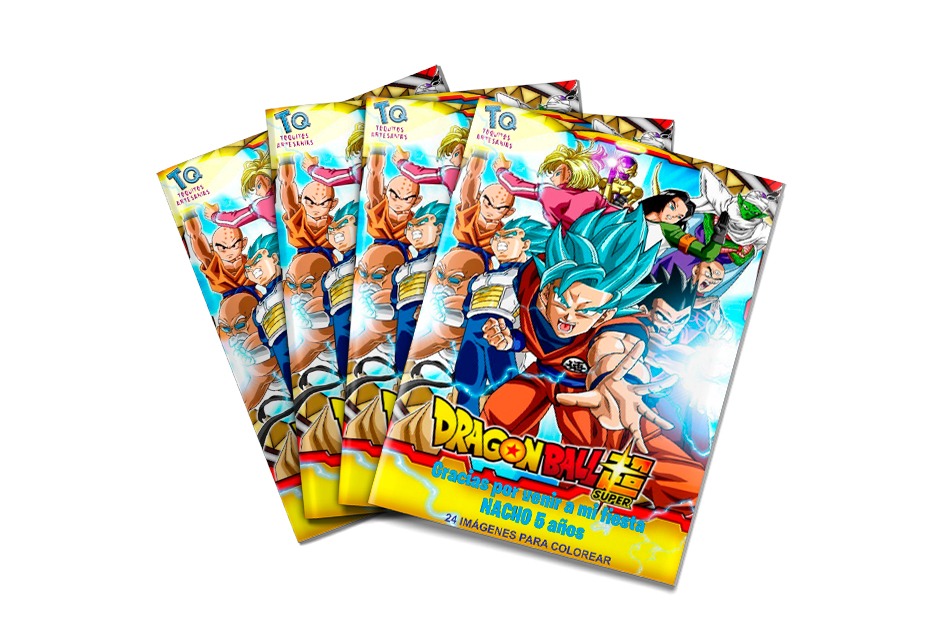Libros souvenirs Dragon Ball