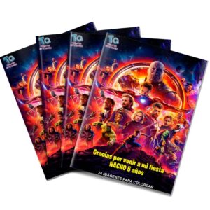 Libros souvenirs Los Vengadores