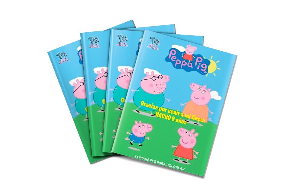 Libros souvenirs Peppa Pig