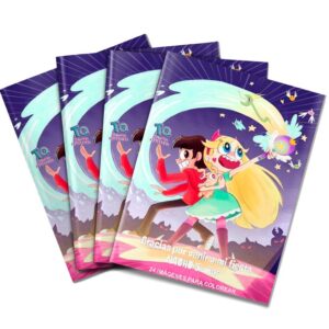 Libros souvenirs Star vs Las Fuerzas del Mal