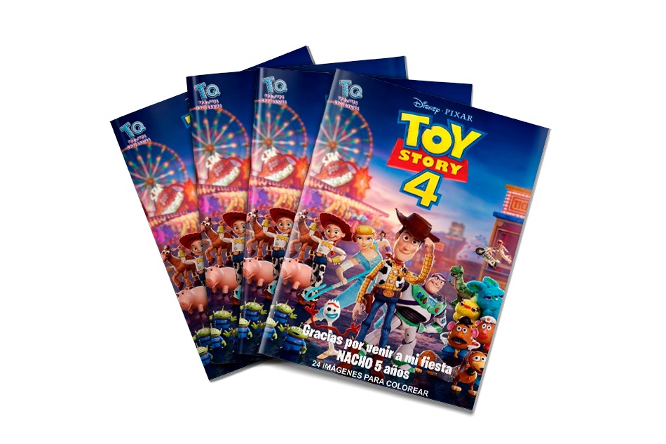 Libros souvenirs Toy Story