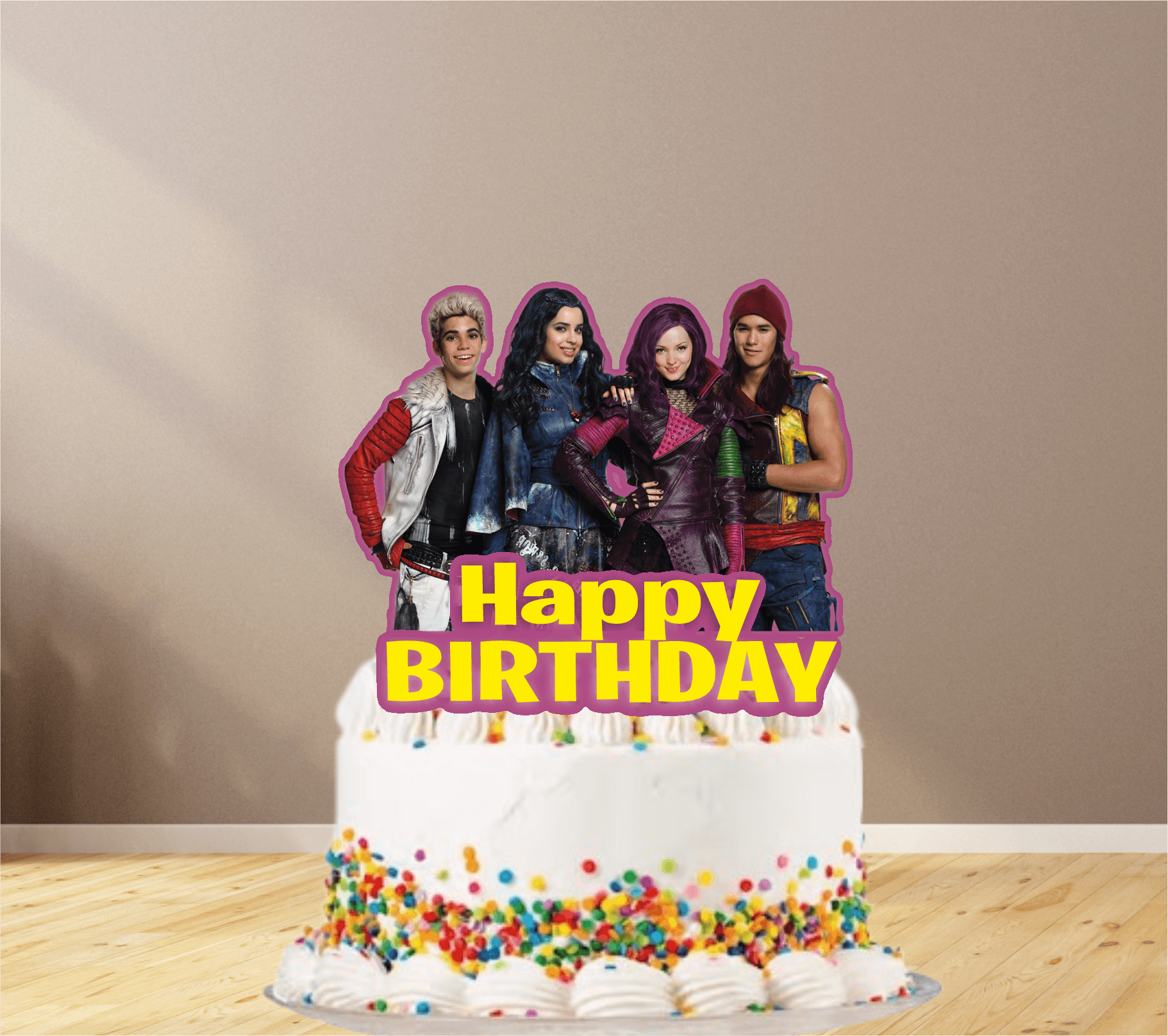 descendiente cake Toppers cod AT491
