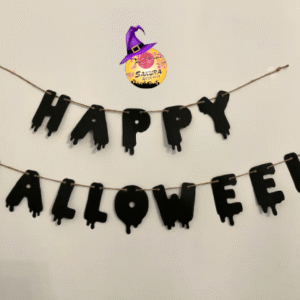 Banderin Happy Halloween x2