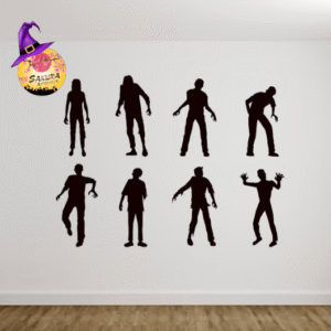 kit Halloween Apliques zombies