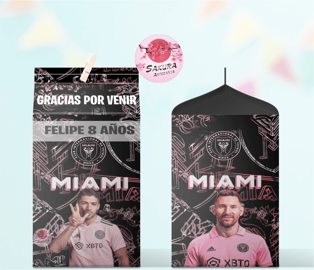 Inter Miami caja souvenirs - Imagen 2