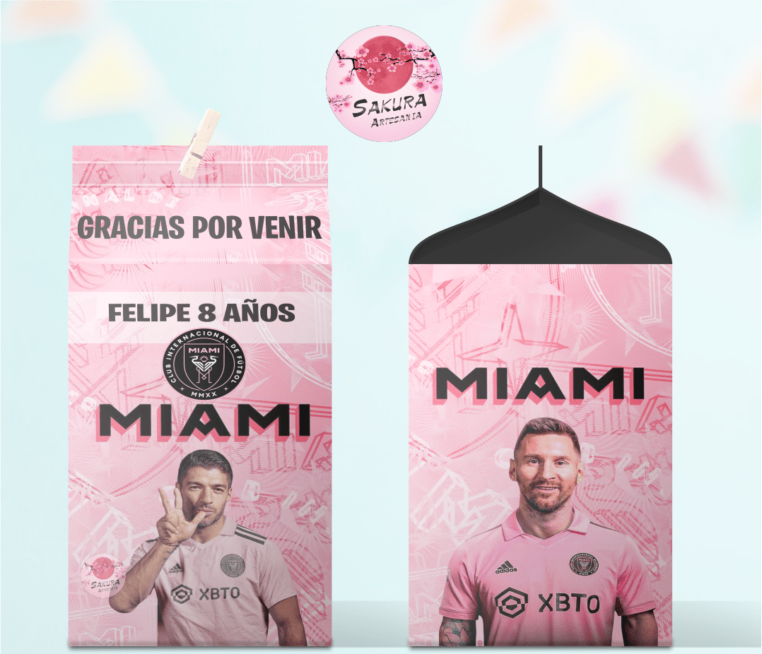 Inter Miami caja souvenirs - Imagen 2