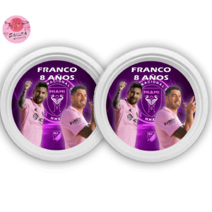 Inter Miami Platos x10 15x2mm