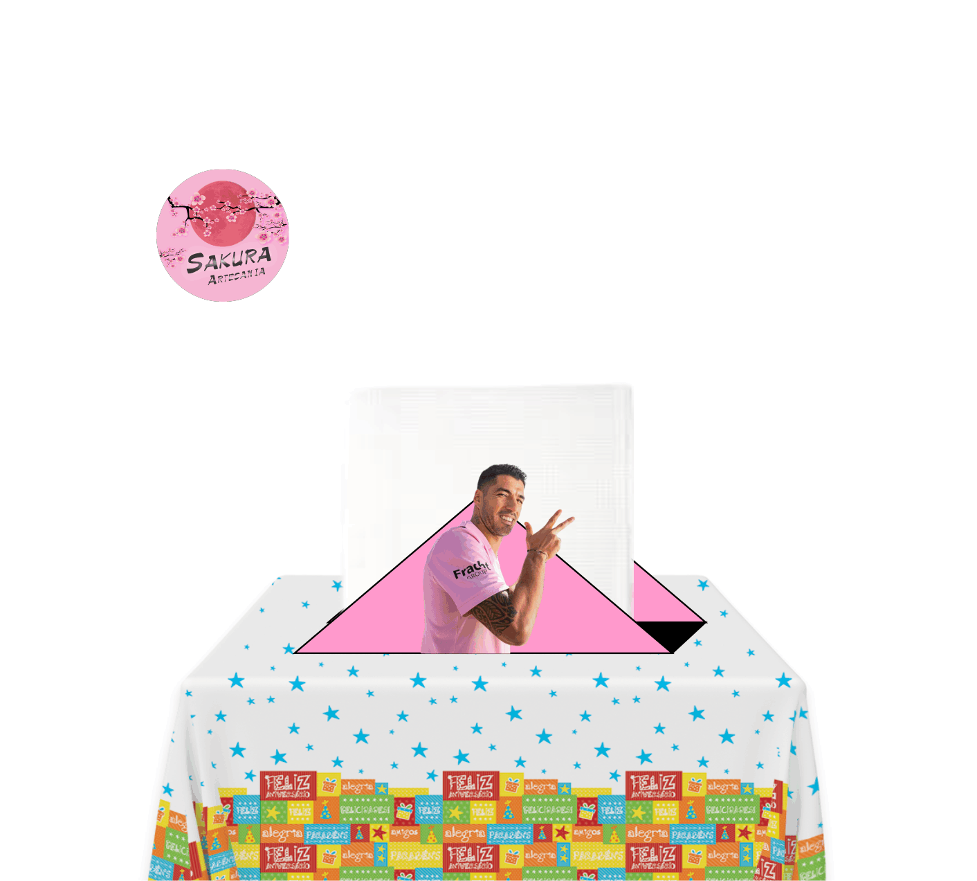 Servilleteros Inter Miami Luis Suarez